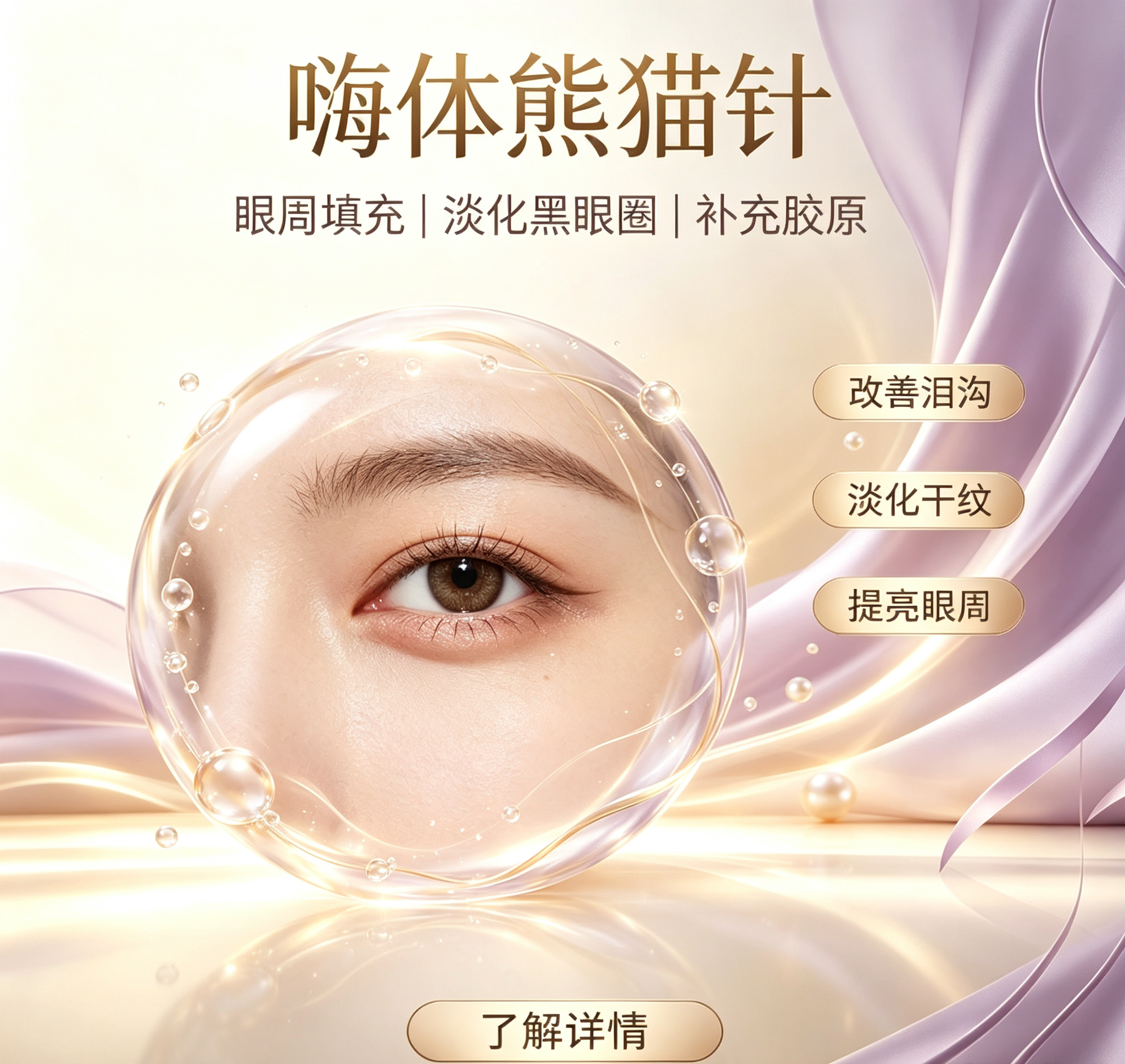 嗨体熊猫针